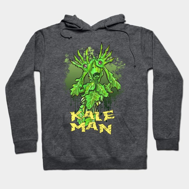 Kale Man Hoodie by artildawn